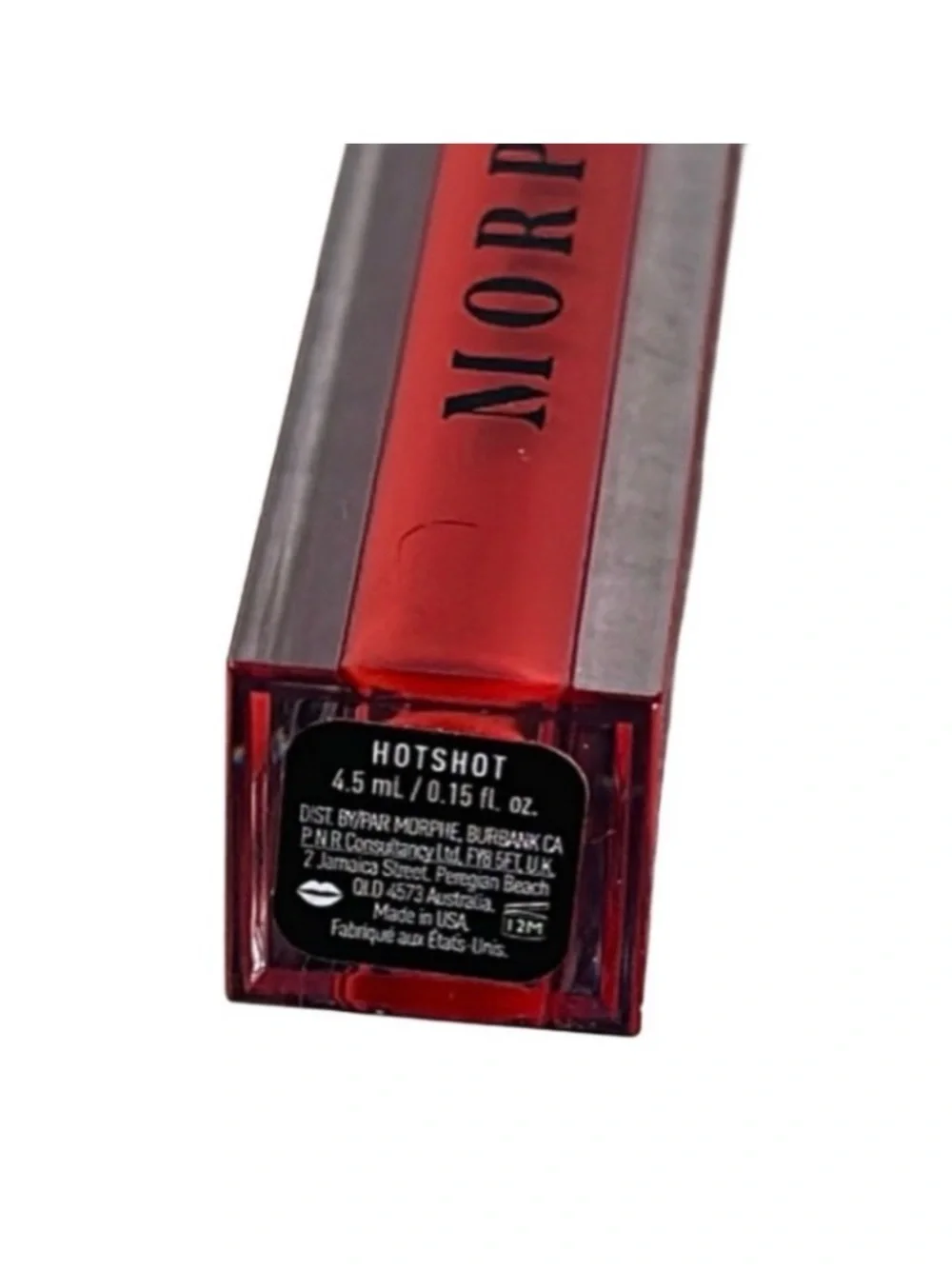 Morphe Matte Liquid‎ Lipstick Hotshot Chili Red 4.5mL NWOB